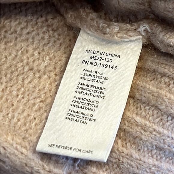 ⭐️ New FRNCH Tamara Sweater Vest Top Size Large - Picture 5 of 6